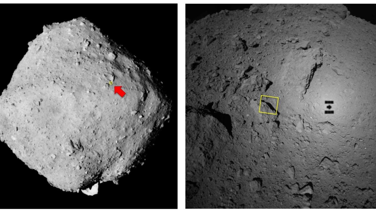 Japan’s asteroid probe shot a bullet at a space rock, and it’s a major bargain