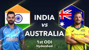 India vs Australia 1st ODI Live Streaming, Live Score: When and Where to Watch 1st ODI Online Live TV