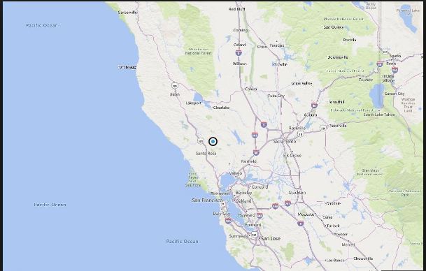 Magnitude 3.3 earthquake strikes near Calistoga, CA, Sonoma and Napa counties