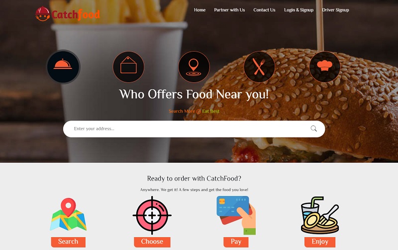 Catchfood delivers a facility to request online in Lebanon with the latest app