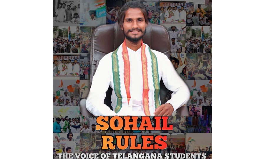 Sohail Rules – A Galli leader to Telangana Youth-Icon