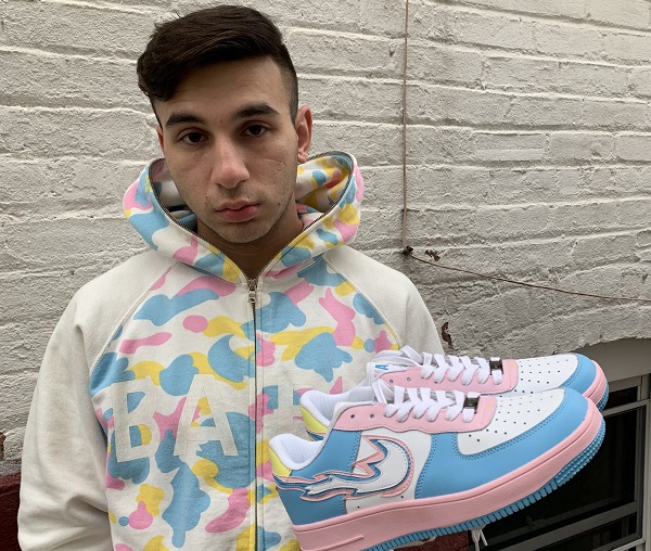 Robert Naftali aka Yungnaf to launch his brand new of Sneakers “NAF”