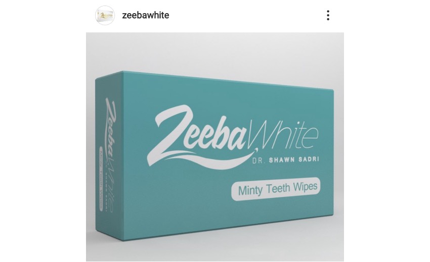 Zeeba White – Line of dental products for All about your First Impression