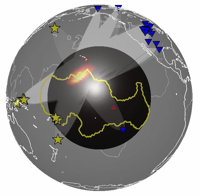 Researchers find unexpectedly wide structures near the Earth’s core