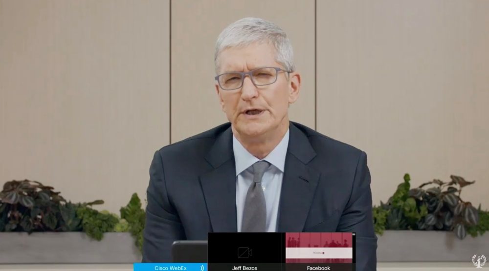 Apple CEO Tim Cook addressed over App Store’s evacuation of adversary screen time applications in antitrust hearing