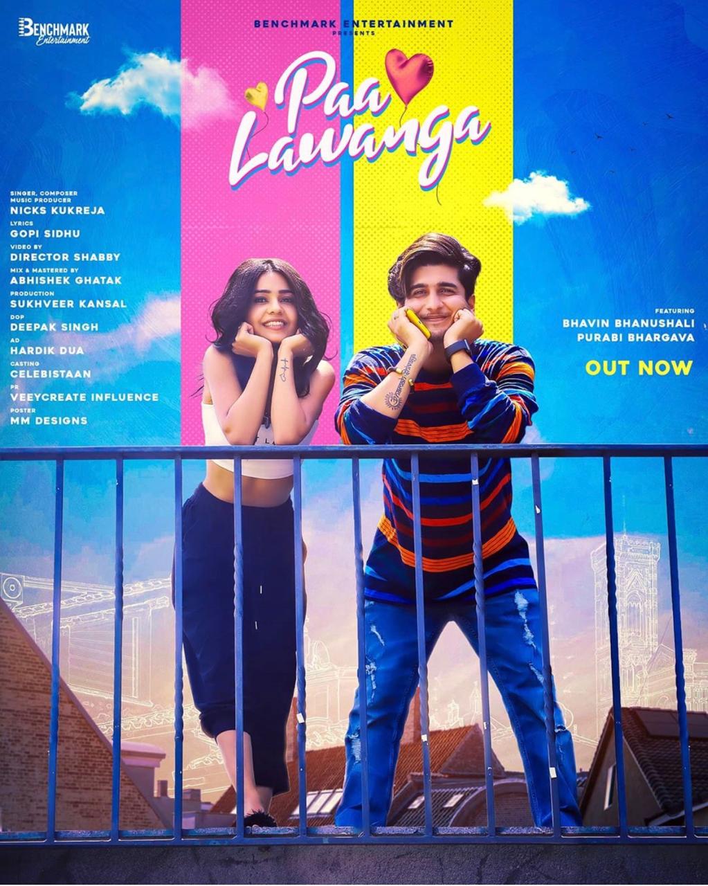 Benchmark Entertainment’s Paa Lawanga starring Bhavin Bhanushali and Purabi Bhargava is here to win your hearts