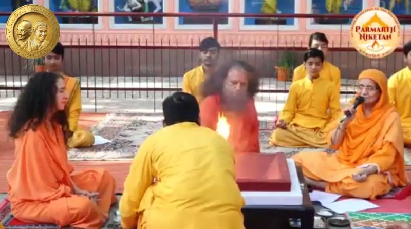 Global spiritual icons organize Maha Yagya for Trump’s speedy recovery