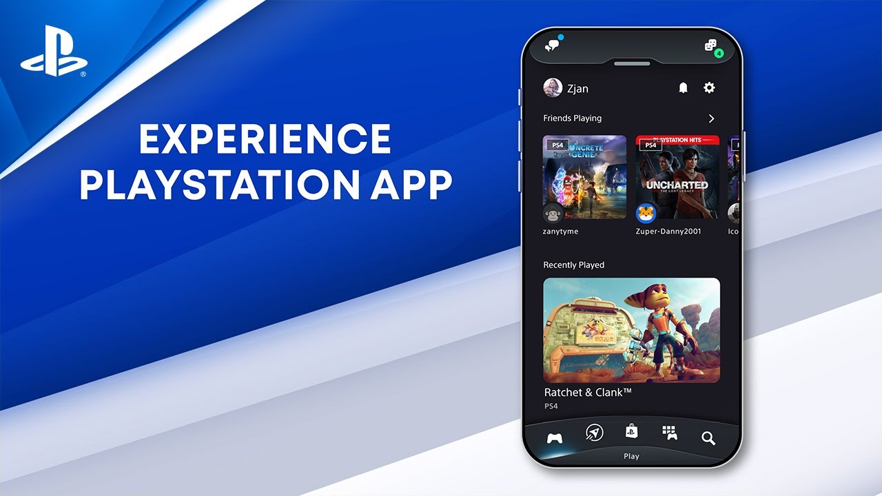 Sony overhauls the PlayStation application with another look and selective PS5 highlights