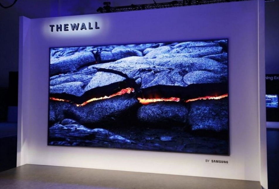 Samsung has launches a 110-inch version of its MicroLED ‘Wall’ TV