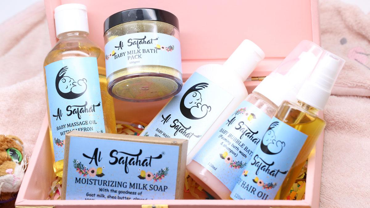 Organic skincare and haircare products are the speciality of Ayeesha Aquib’s Al-Safahat