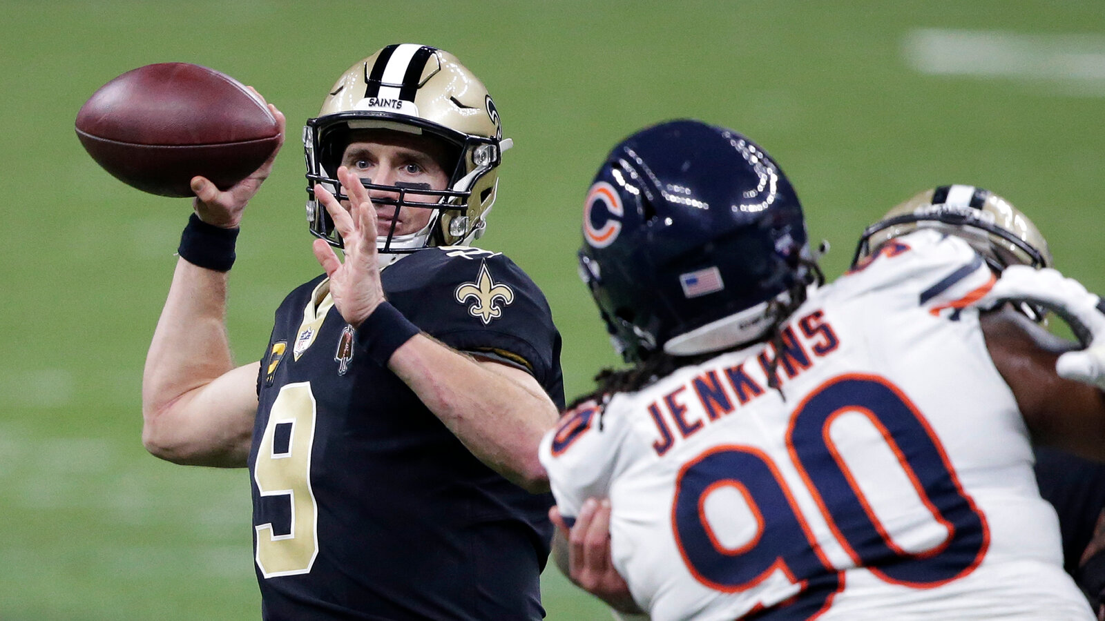 New Orleans Saints 21-9 win over Chicago Bears, will host Tampa Bay Buccaneers in NFC Divisional round