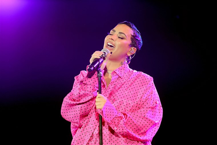 Demi Lovato drops emotional performance at L.A. screening of new YouTube documentary series ‘Dancing With the Devil’