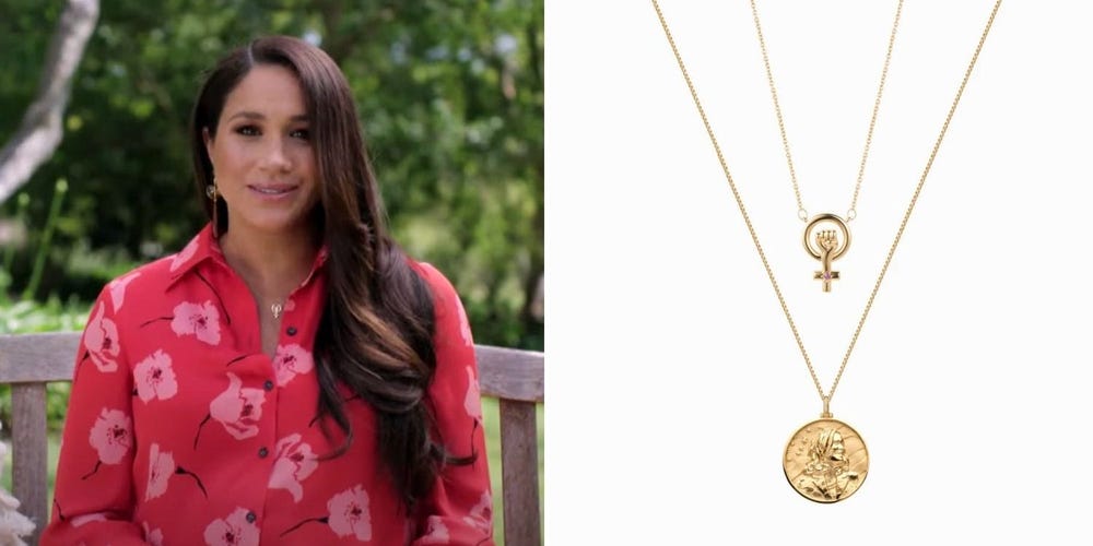 Meghan Markle debuted a special necklace in honor of her baby girl on the way at Vax Live Concert