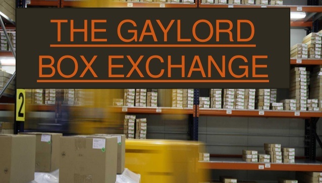 Use The Gaylord Box Exchange for best shipping experience