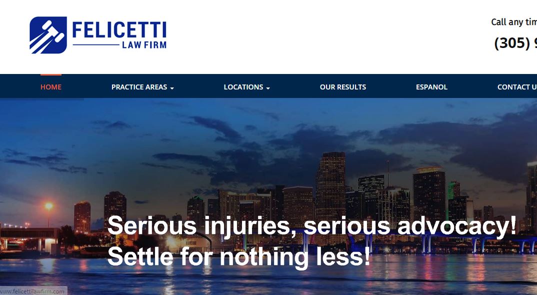Hire the professional accident lawyers with Felicetti Law Firm