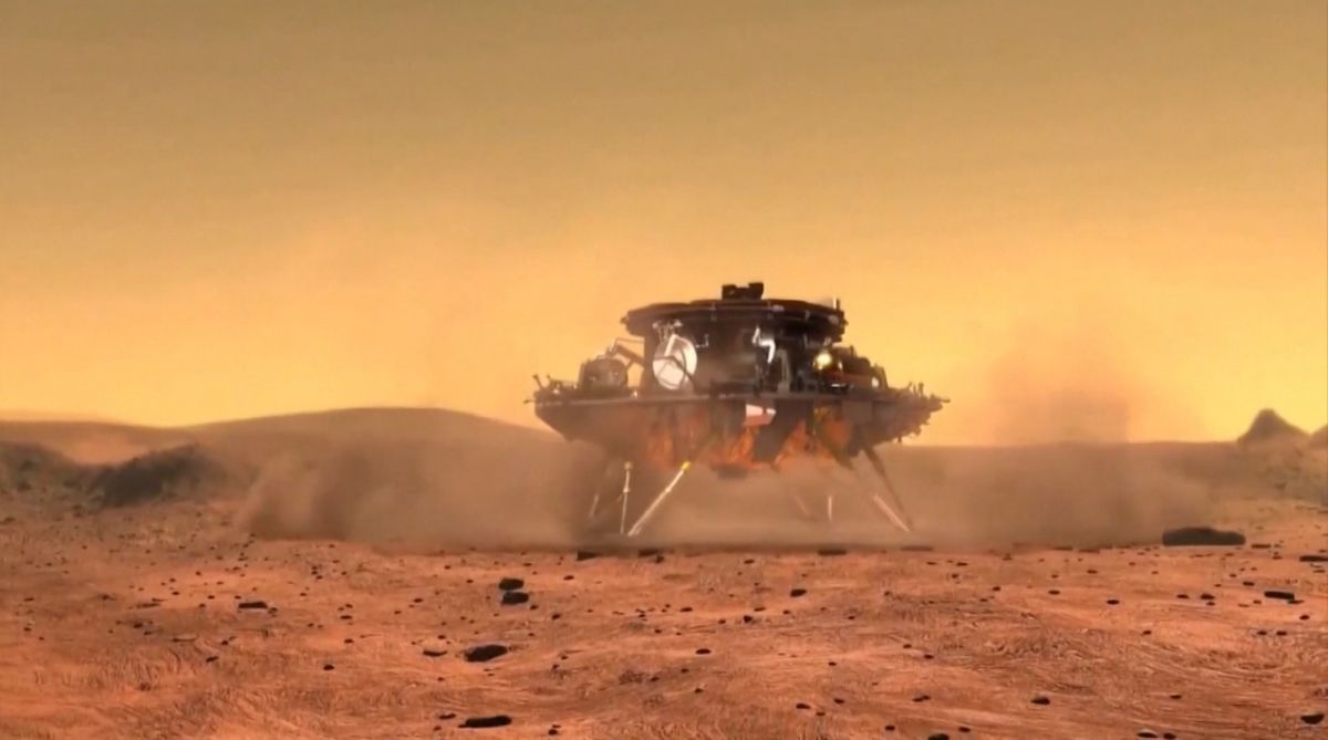 China’s first Mars rover ‘Zhurong’ successfully landed on the Red Planet