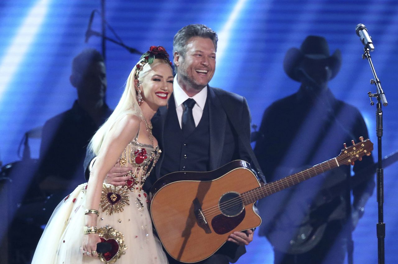 ‘The Voice’ coaches Gwen Stefani and Blake Shelton married in Oklahoma