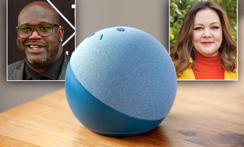 Amazon is adding two voices to Alexa’s toolkit; Famous celebrities Shaquille O’Neal and Melissa McCarthy