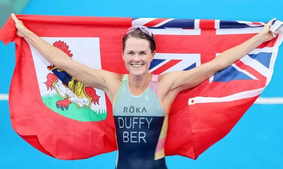 Tokyo Olympics : Flora Duffy wins women’s triathlon to give Bermuda 1st gold medal in Olympics history