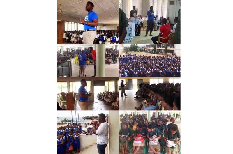 Training over 1,000 students in his  Volta Tour, Samuel Kwame Boadu applauded as Best Young Entrepreneur in Ghana
