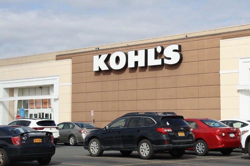 Kohl’s sets up an available to be sale sign