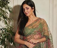 Katrina Kaif strikes a pose on red carpet in Sabyasachi floral saree and bralette blouse: All the details