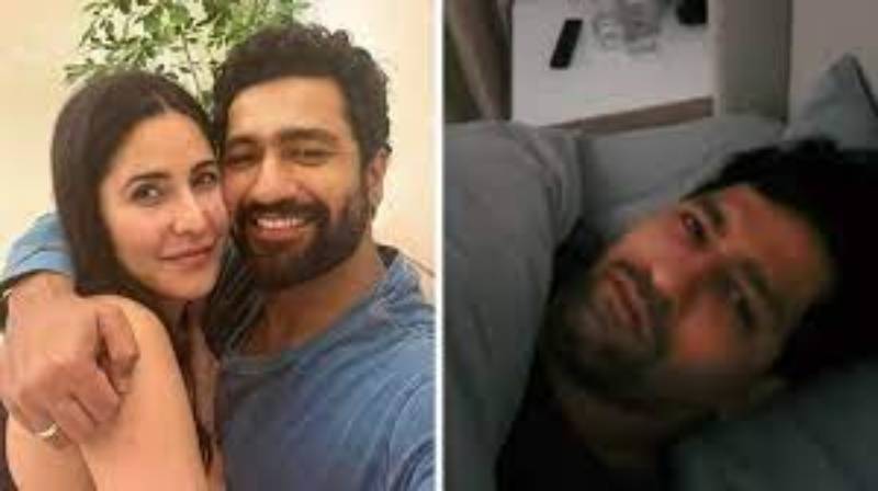 Vicky Kaushal receives a “kind wake-up call” from Katrina Kaif, leaving the internet in tears. Watch