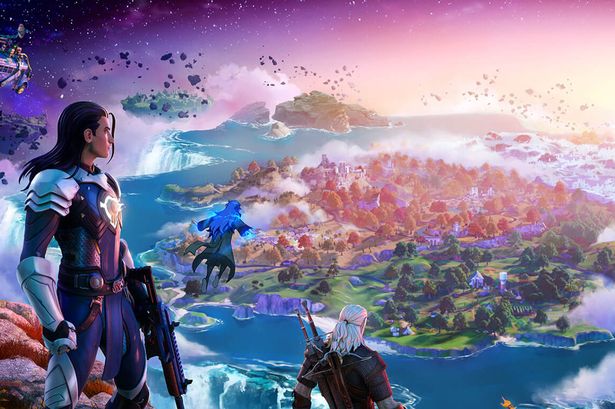 Geralt of Rivia and a brand-new map are included in the Battle Pass for Fortnite Chapter 4
