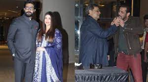 Salman Khan, Abhishek and Aishwarya Bachchan, and others attend Subhash Ghai’s birthday celebration: See images