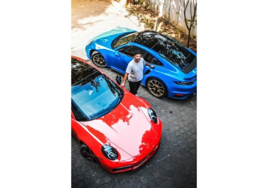 Dedicated to cars, Mr. Gaurav Tingre has a sizable collection