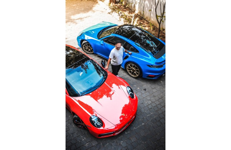 Dedicated to cars, Mr. Gaurav Tingre has a sizable collection