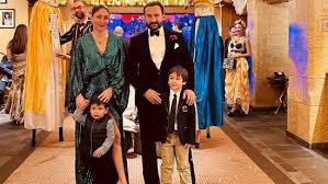 Kareena Kapoor caps off the New Year’s festivities with an exquisite family portrait taken in Switzerland