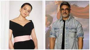 Aamir Khan praises Kangana Ranaut at an occasion, but she calls him a “bechara” in a joke: He made every effort to appear to be…