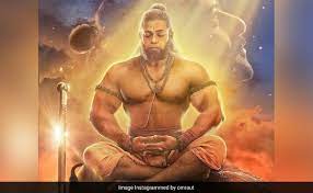 Adipurush: A new poster of Devdatta Nage as Hanuman was released on Hanuman Jayanti