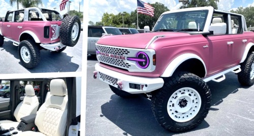 Ford Bronco With Barbie Theme Available For $90,000