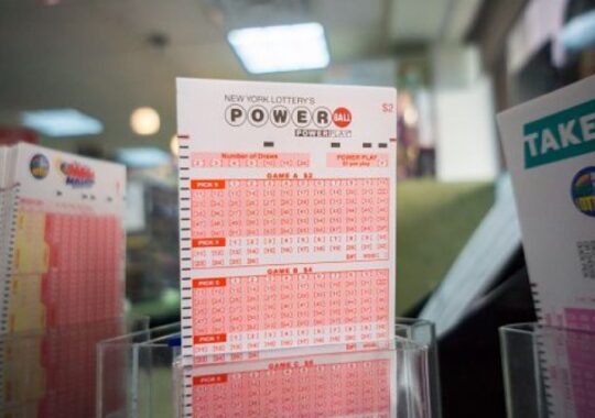 The Powerball jackpot numbers for $546 million have been revealed.
