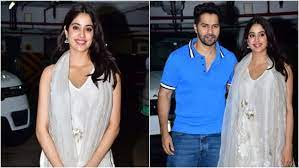 When promoting Bawaal with Varun Dhawan, Janhvi Kapoor must have kurta and palazzo that are ideal for humid conditions
