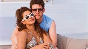 Nick Jonas posts a picture of Priyanka Chopra relaxing on a yacht and writes, “I love celebrating you”