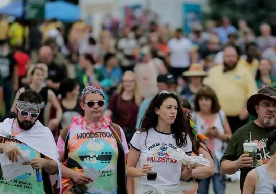 The First Day Of The Woodstock Music Festival Was August 15, 1969.