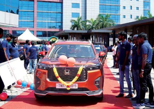 Chennai Hosts Honda Cars India’s Massive Honda Elevate Delivery Event.