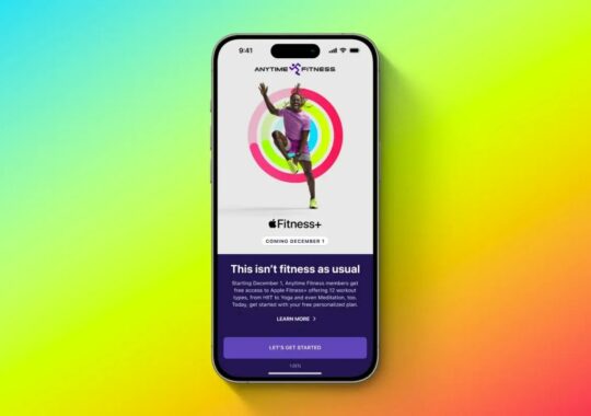 Apple Fitness+ is free for Anytime Fitness members