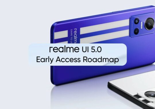 This month, Realme UI 5.0 Early Access Update will be available for these phones