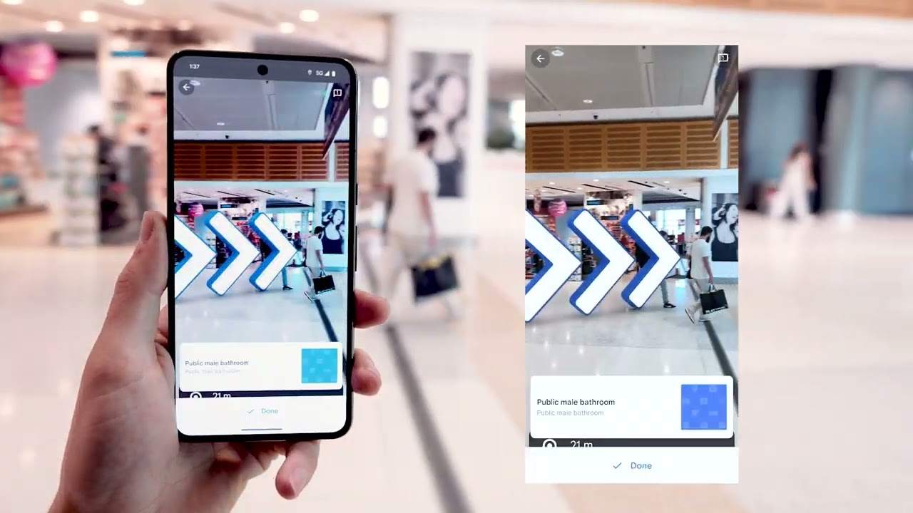 To aid with augmented reality navigation, Google introduces Indoor Live View for Sydney Airport
