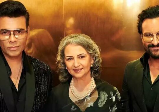 December 25 Bollywood Newswrap: Saif Ali Khan and Sharmila Tagore in Koffee with Karan 8 promo; Ranbir Kapoor and Alia Bhatt reveal daughter Raha’s face