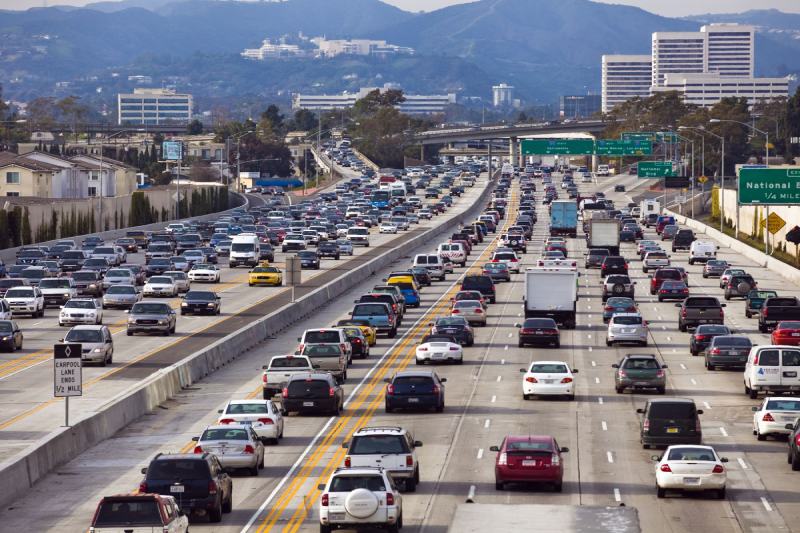 The busiest section of the SoCal freeway is anticipated to see record numbers of holiday visitors, according to AAA
