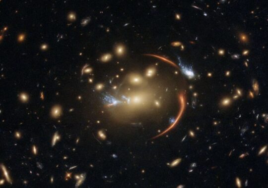 Webb Identifies a Past Supernova through a Gravitational Lens