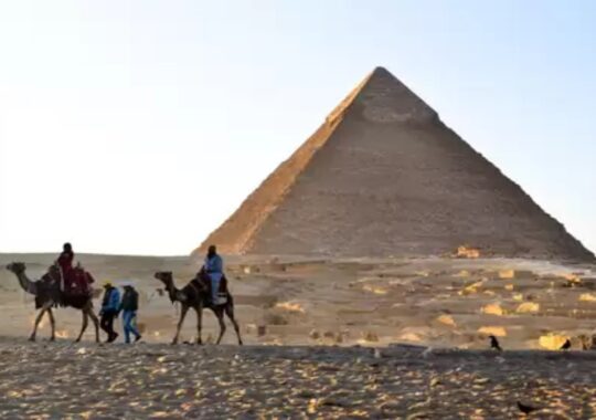 Egypt’s archaeologists set out to rebuild the outside of the tiniest pyramid at Giza