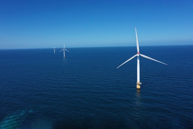 Large offshore wind farms are currently sending battery juice to the US grid that is incredibly sweet