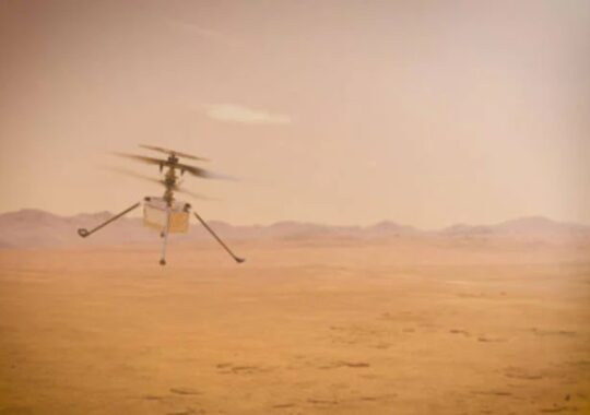 NASA was able to locate the Mars helicopter Ingenuity after losing communication with it