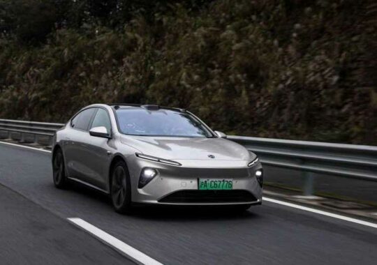 Nio streams live footage of its CEO’s 14-hour drive across China to test the battery’s 1,000 km range